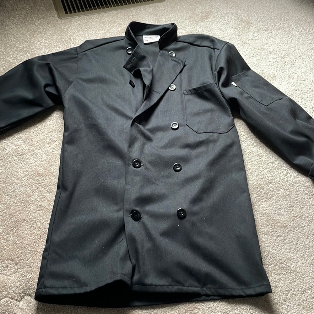 Chef coat made by Uncommon plus chef hat by Ritz